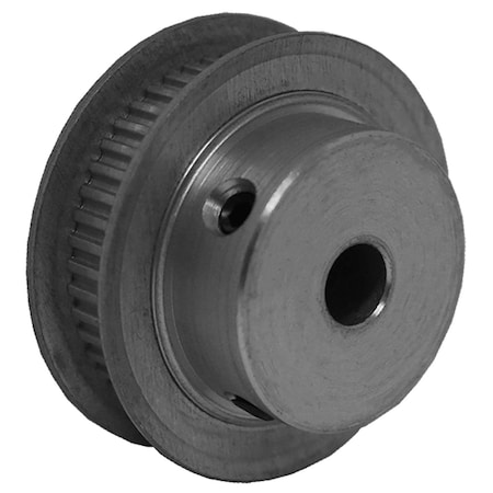 B&B Manufacturing 48MP025-6FA3, Timing Pulley, Aluminum, Clear Anodized,  48MP025-6FA3
